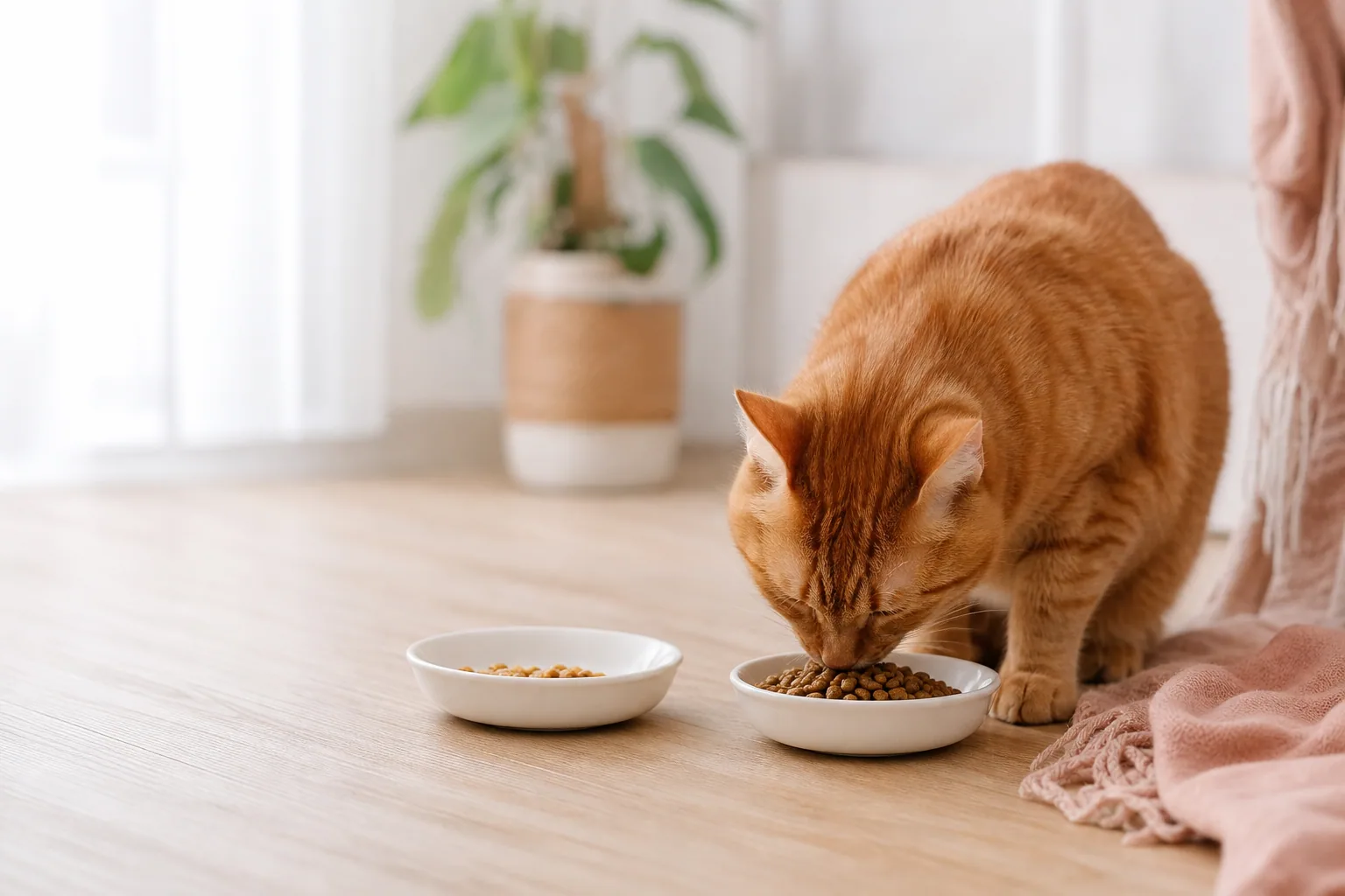 貓咪換飼料怎麼換?用 7~14 天慢慢過渡,避開拒食與軟便